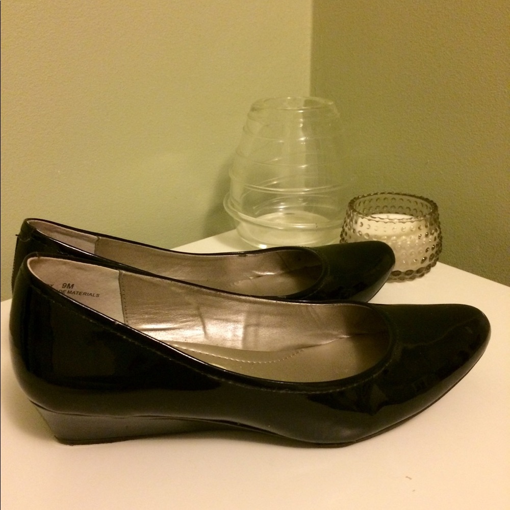 Black Patent Leather Flats